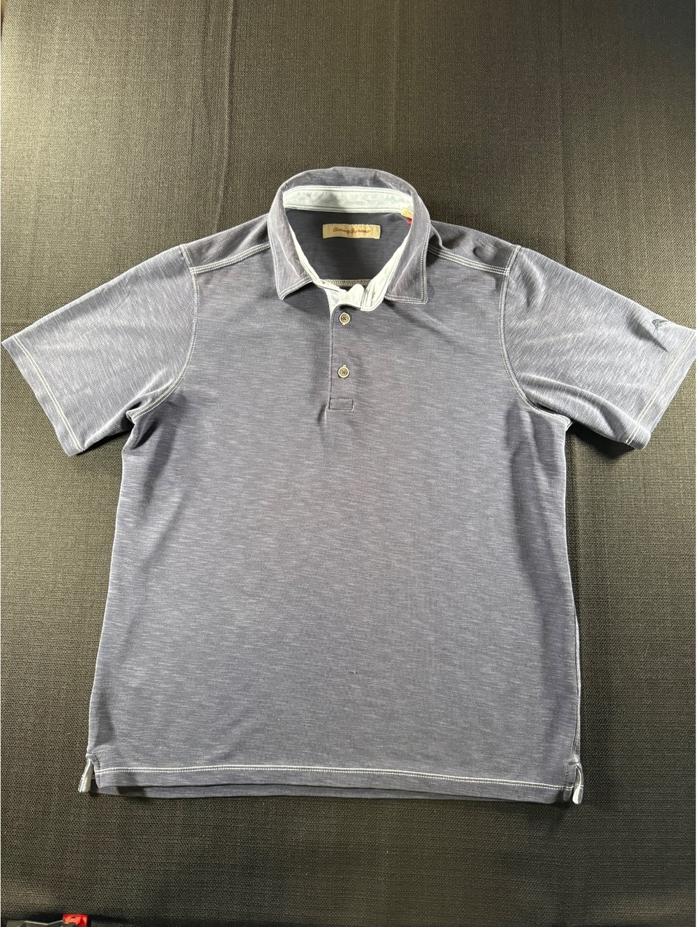 Tommy Bahama Men's‎ Blue Polo Shirt Size Small